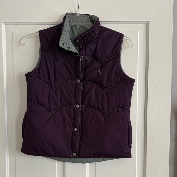 Cowgirl Up Jackets & Blazers - Limited Edition Reversible Cowgirl Up Puffer Vest‎